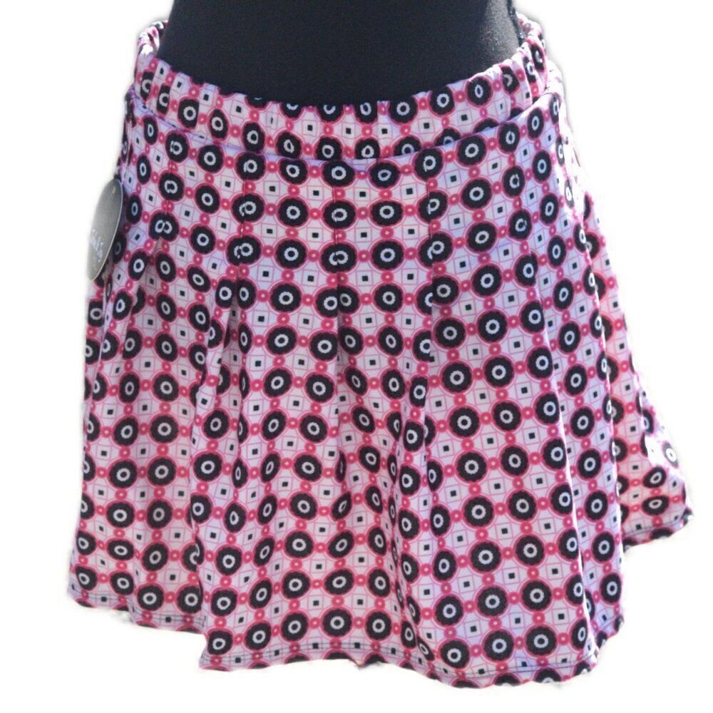 Jolie & Joy High Waist Skirt with Elastic Waistband Fuchsia Size Large
